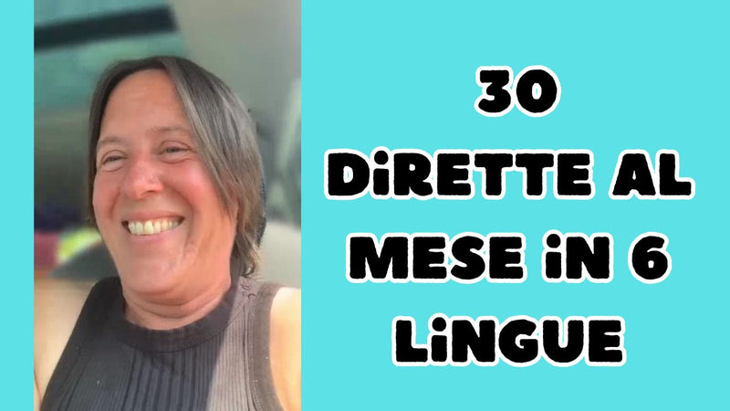 30 dirette al mese in 6 lingue