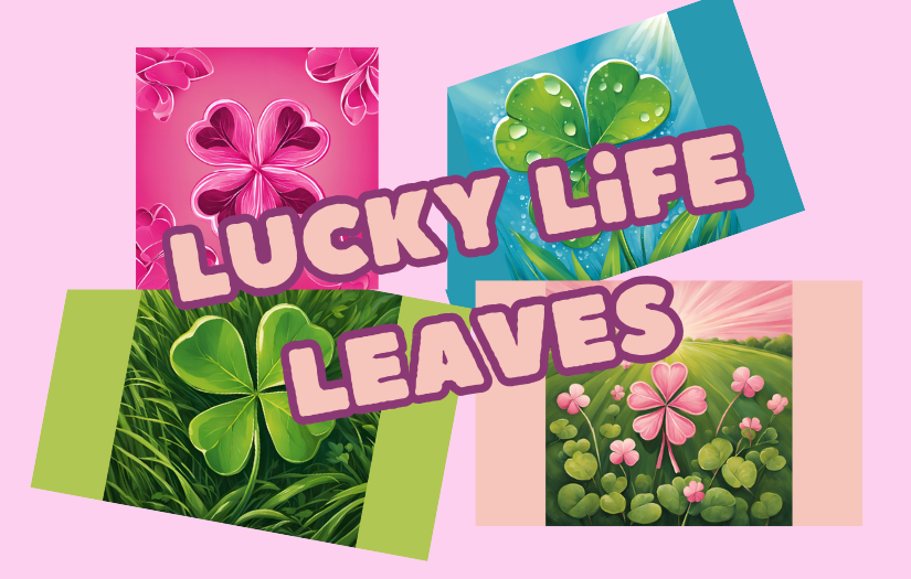 Lucky Life Leaves by POLYGLOTMONA