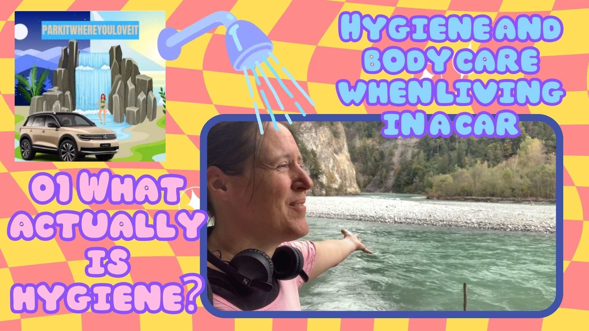 Hygiene and body care when living in a car 01 What is hygiene? - series of MediaBooks in 6 languages