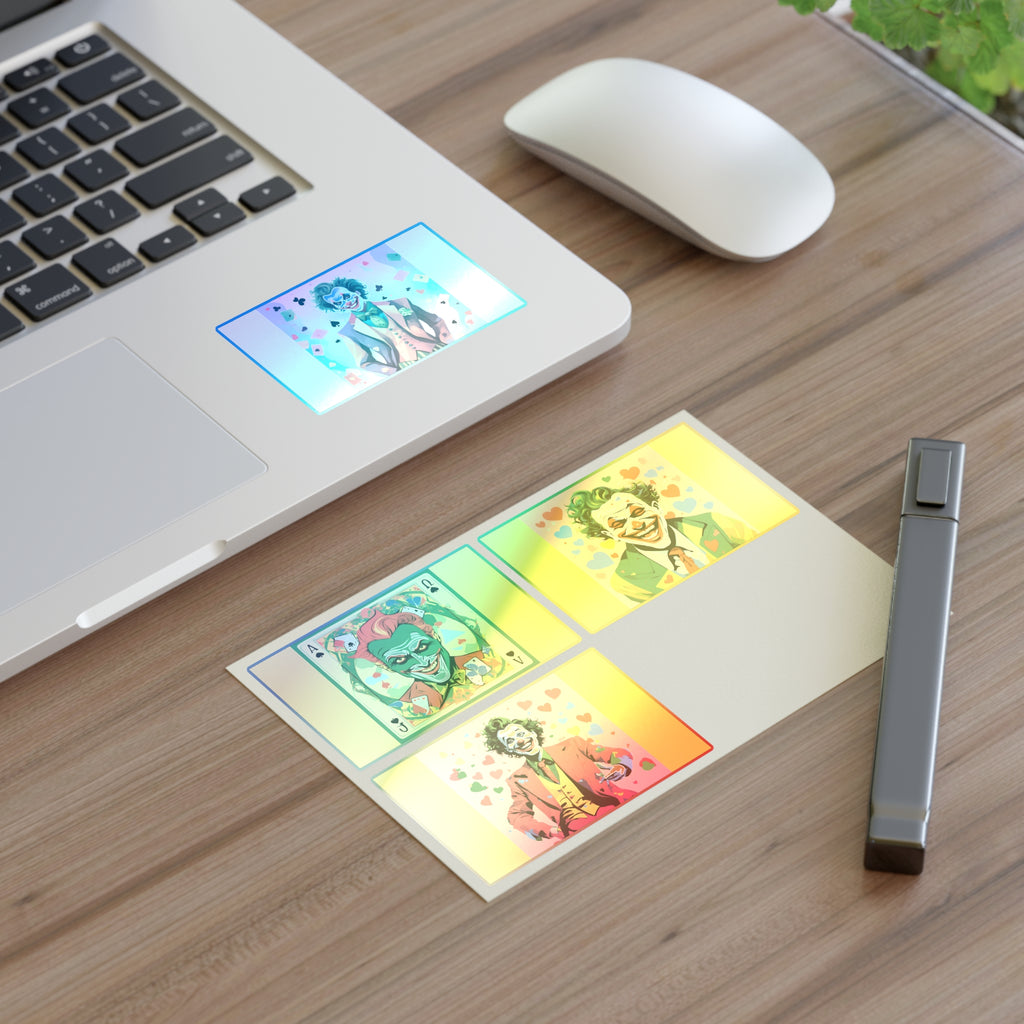 Joyful Joker Joy Stickers by Polyglotmona – Bring Spontaneous Fun to Your Calendar with these Sticker Sheets