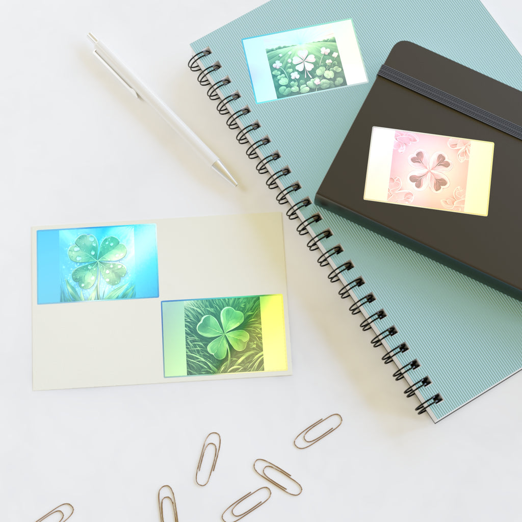 Lucky Life Leaves Sticker Sheets by POLYGLOTMONA