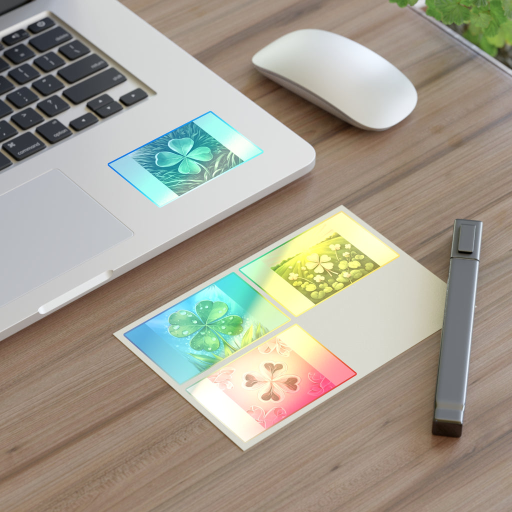 Lucky Life Leaves Sticker Sheets by POLYGLOTMONA